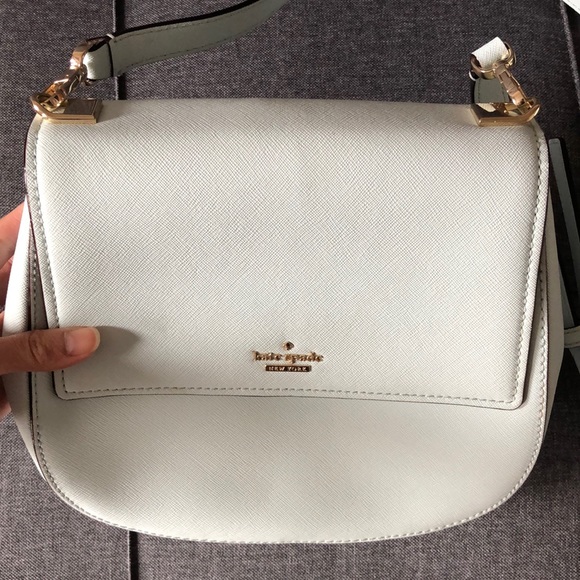 Authentic Kate Spade blue byrdie saffiano purse - Picture 5 of 8